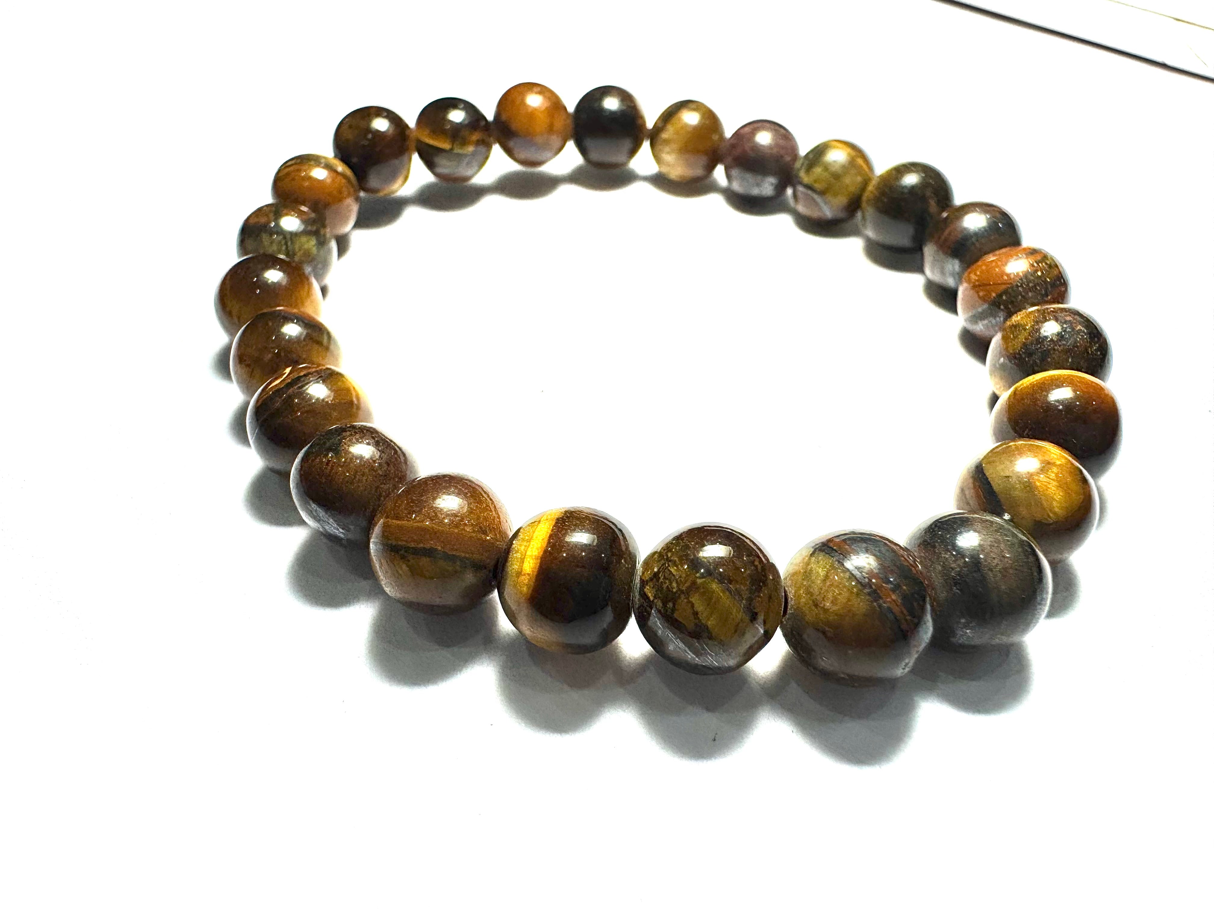 Natural Tiger Eye Bracelet – Healing, Energy & Style