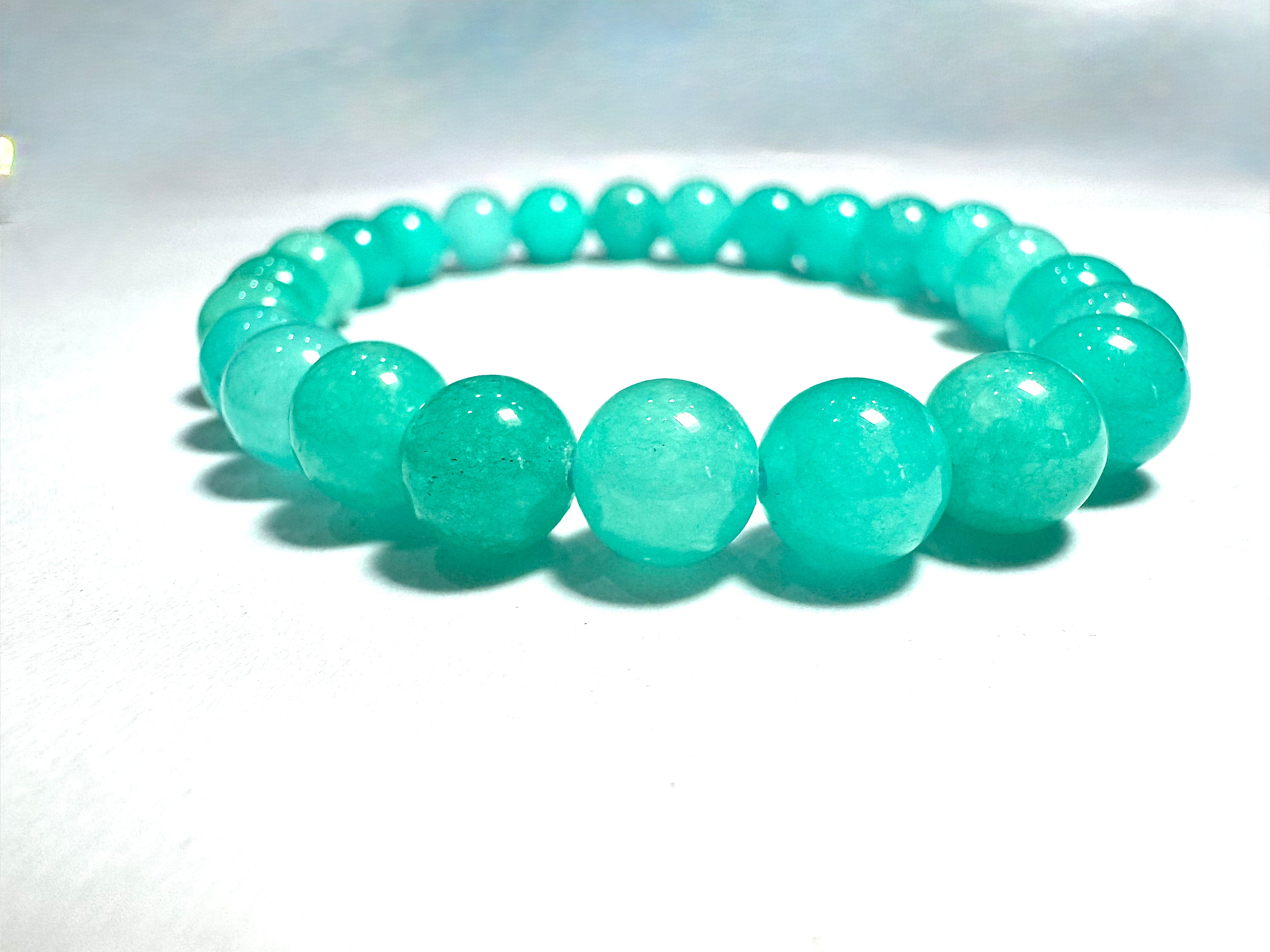 Natural Amazonite Bracelet – Healing, Energy & Style