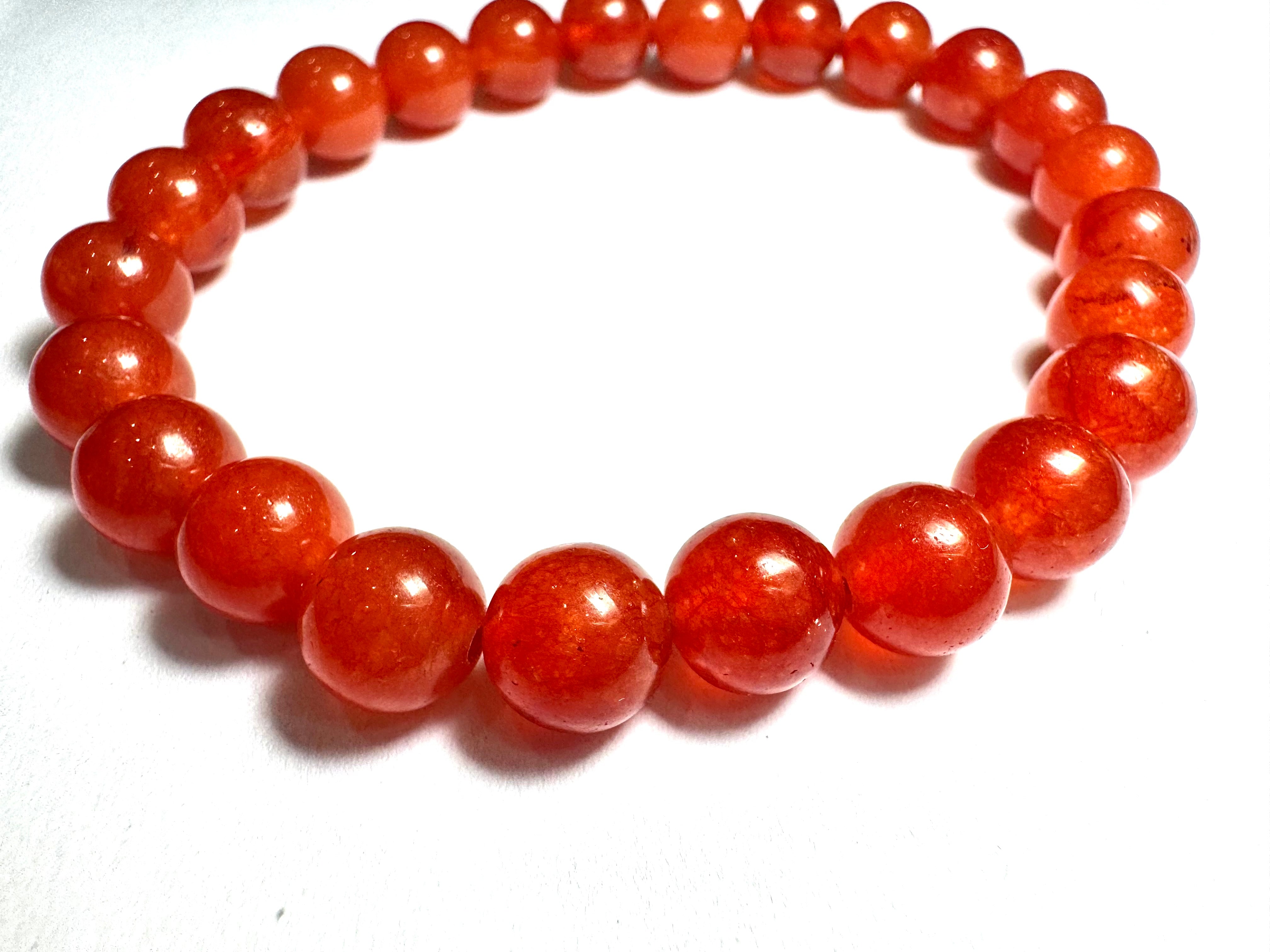 Natural Carnelian Bracelet – Healing, Energy & Style