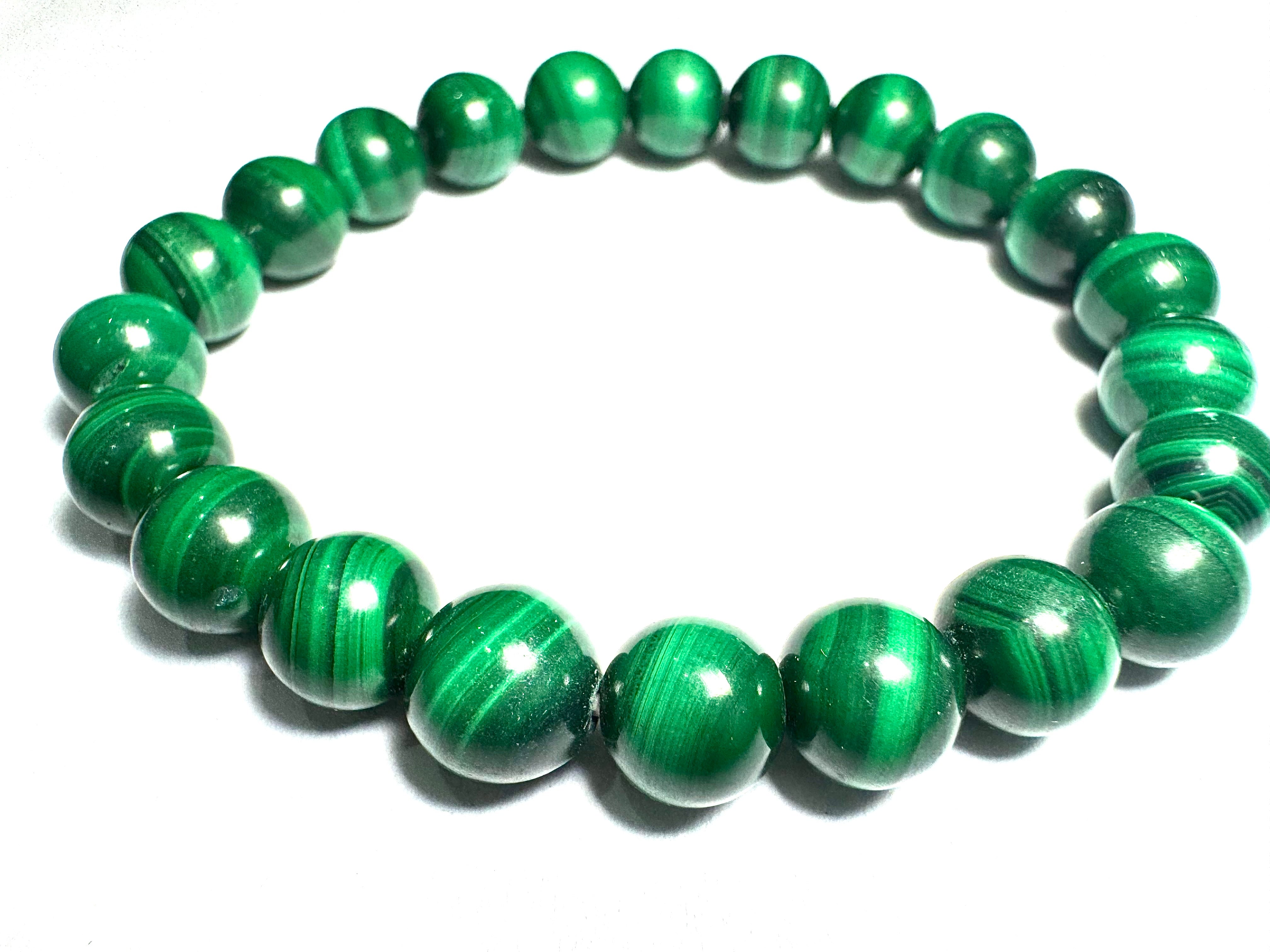 Natural Malachite Bracelet – Healing, Energy & Style