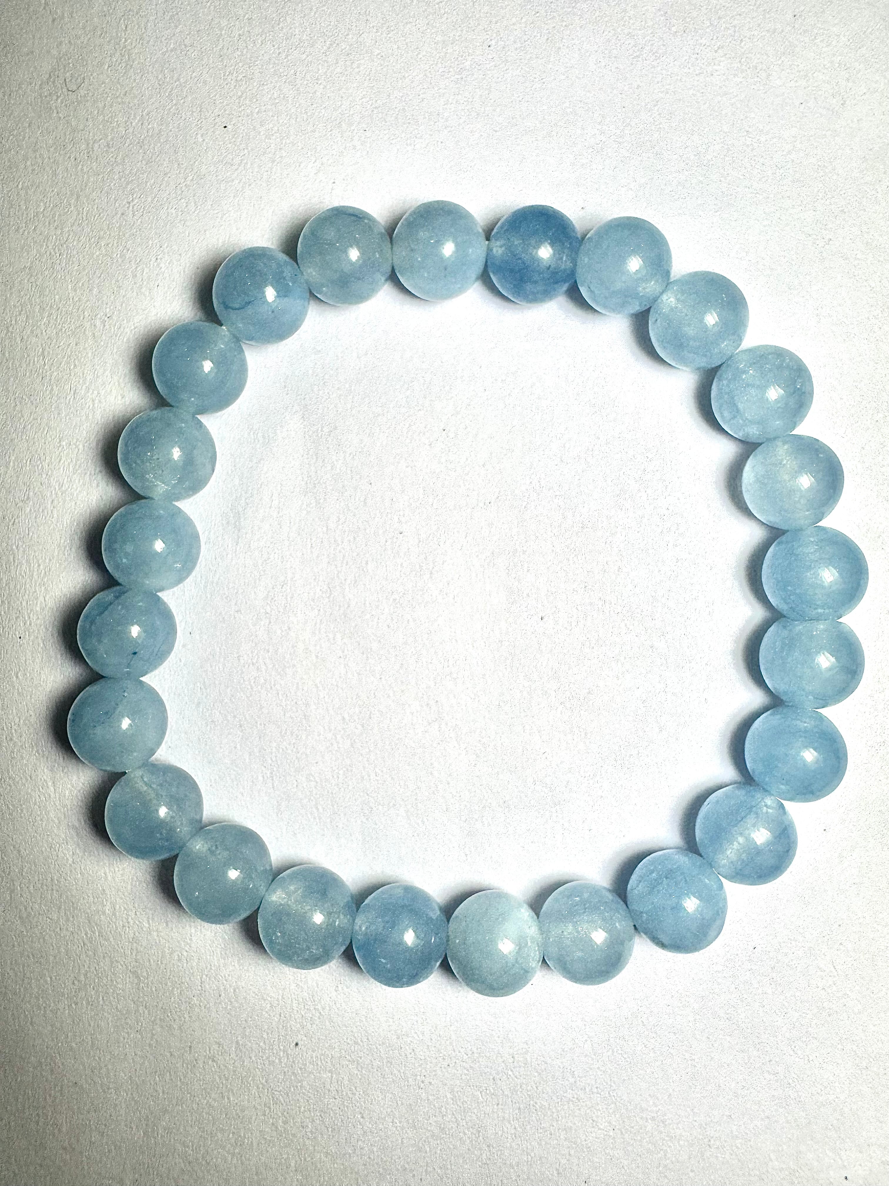 Natural Aquamarine Bracelet – Healing, Energy & Style