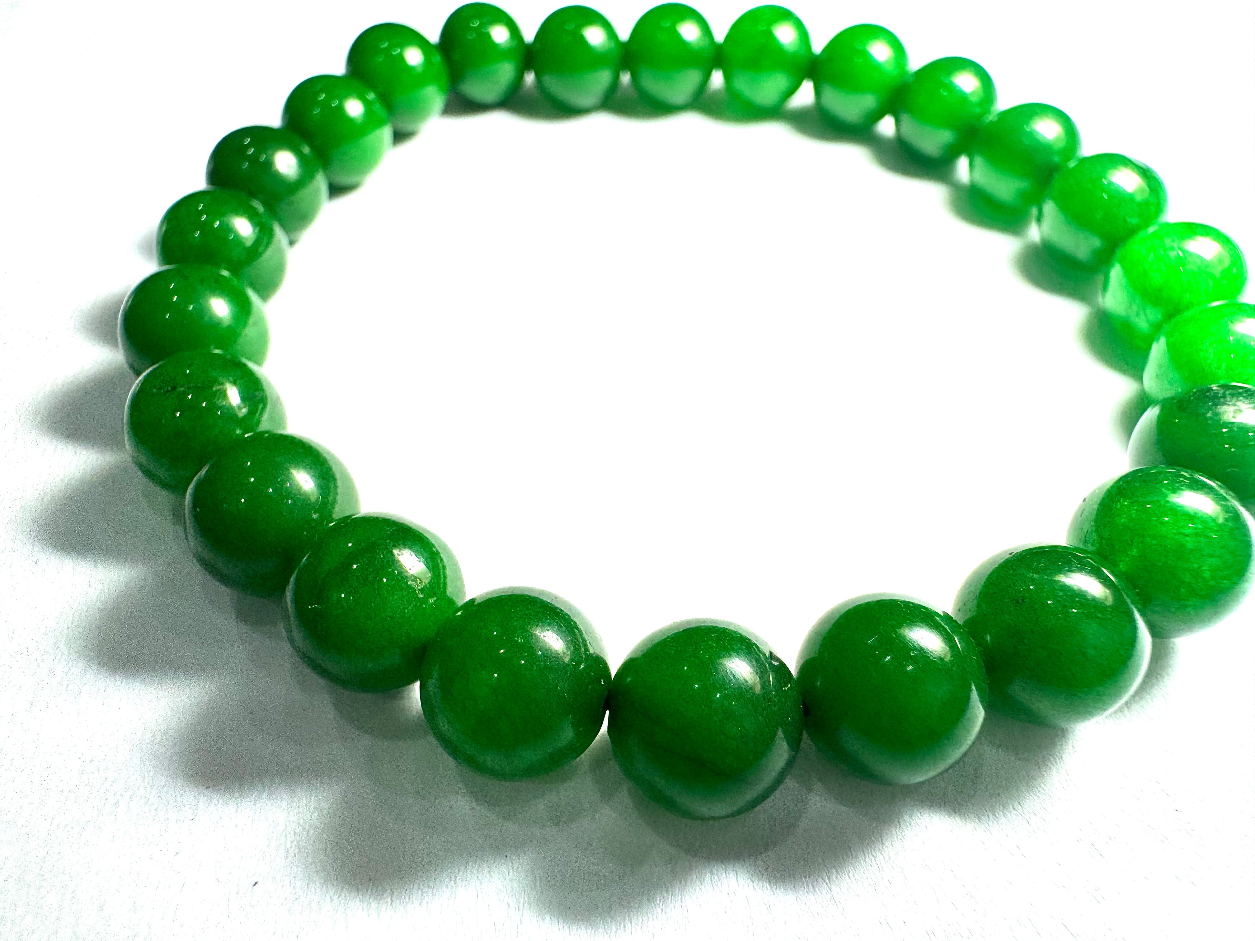 Natural Green Zade Bracelet – Healing, Energy & Style