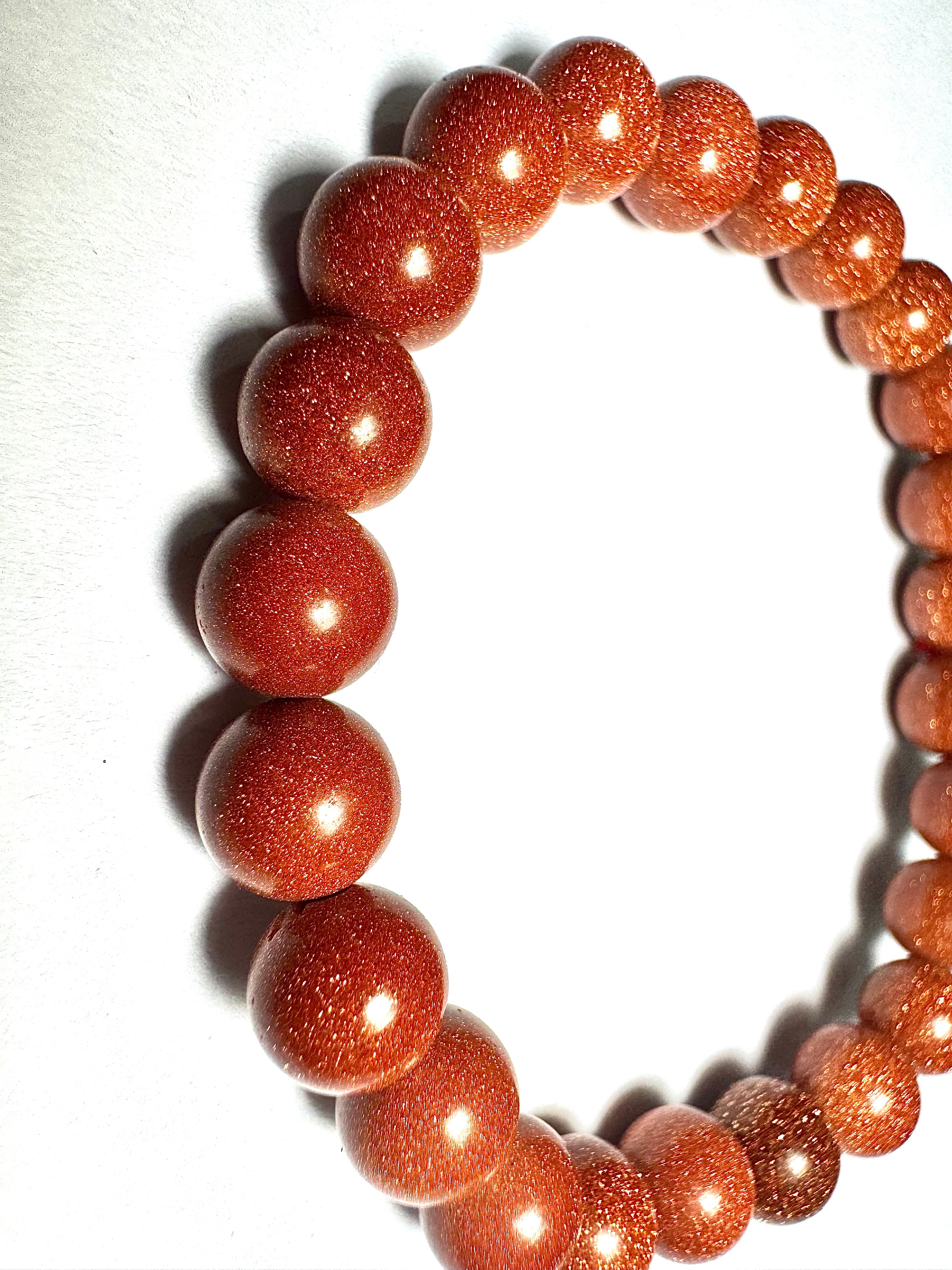 Natural Sunstone Bracelet – Healing, Energy & Style