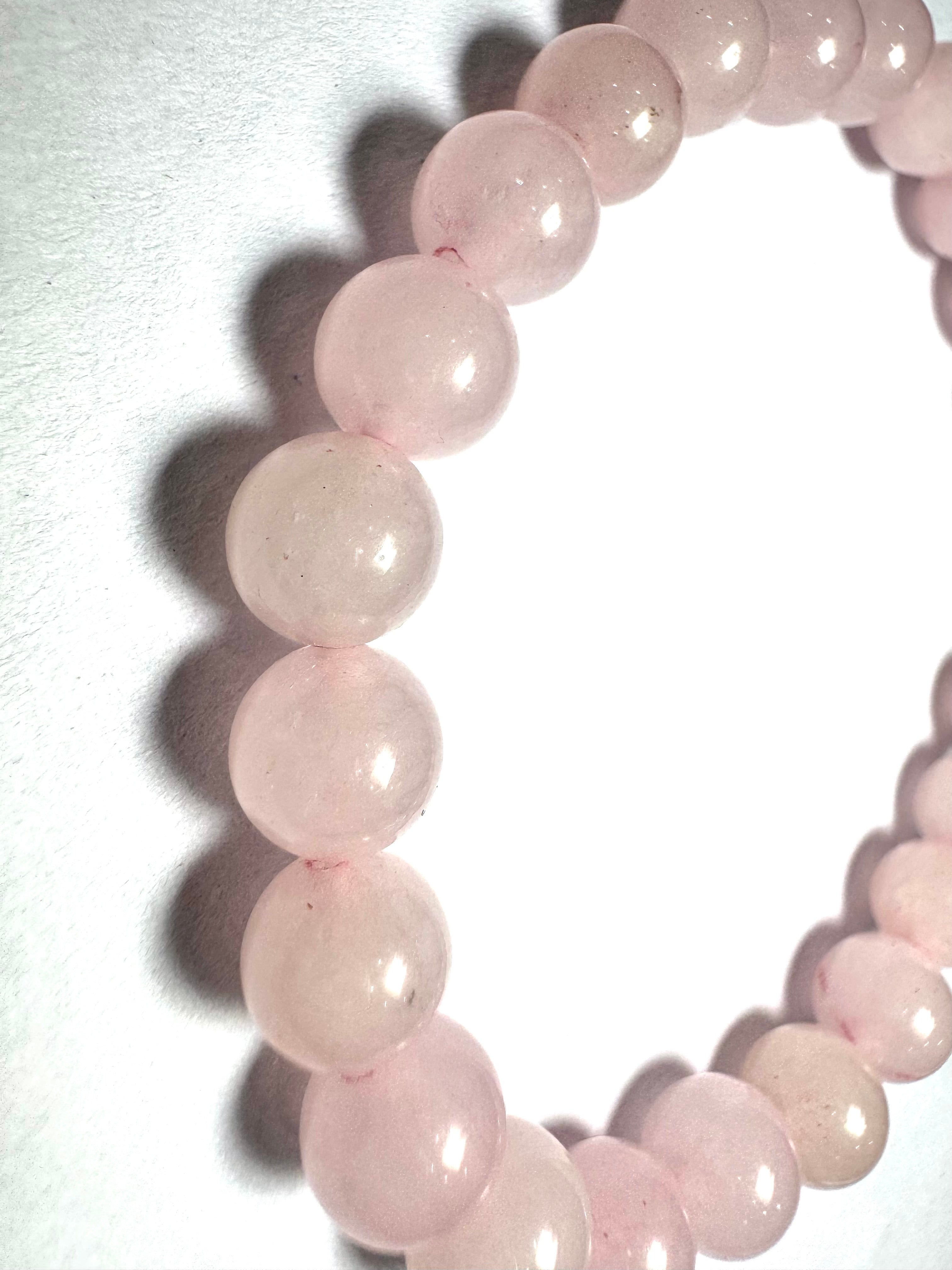 Natural Rose Quartz Bracelet – Healing, Energy & Style
