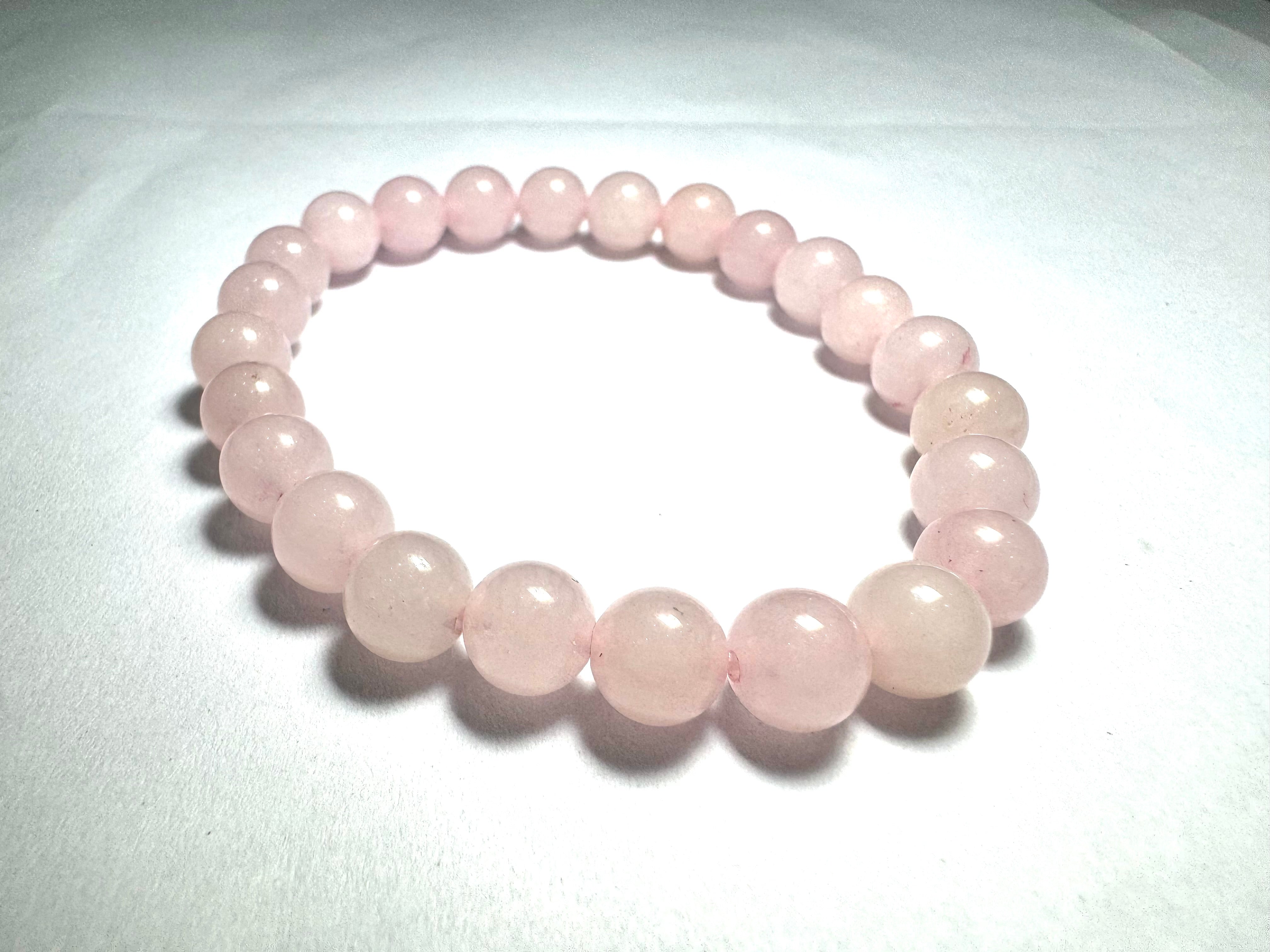 Natural Rose Quartz Bracelet – Healing, Energy & Style
