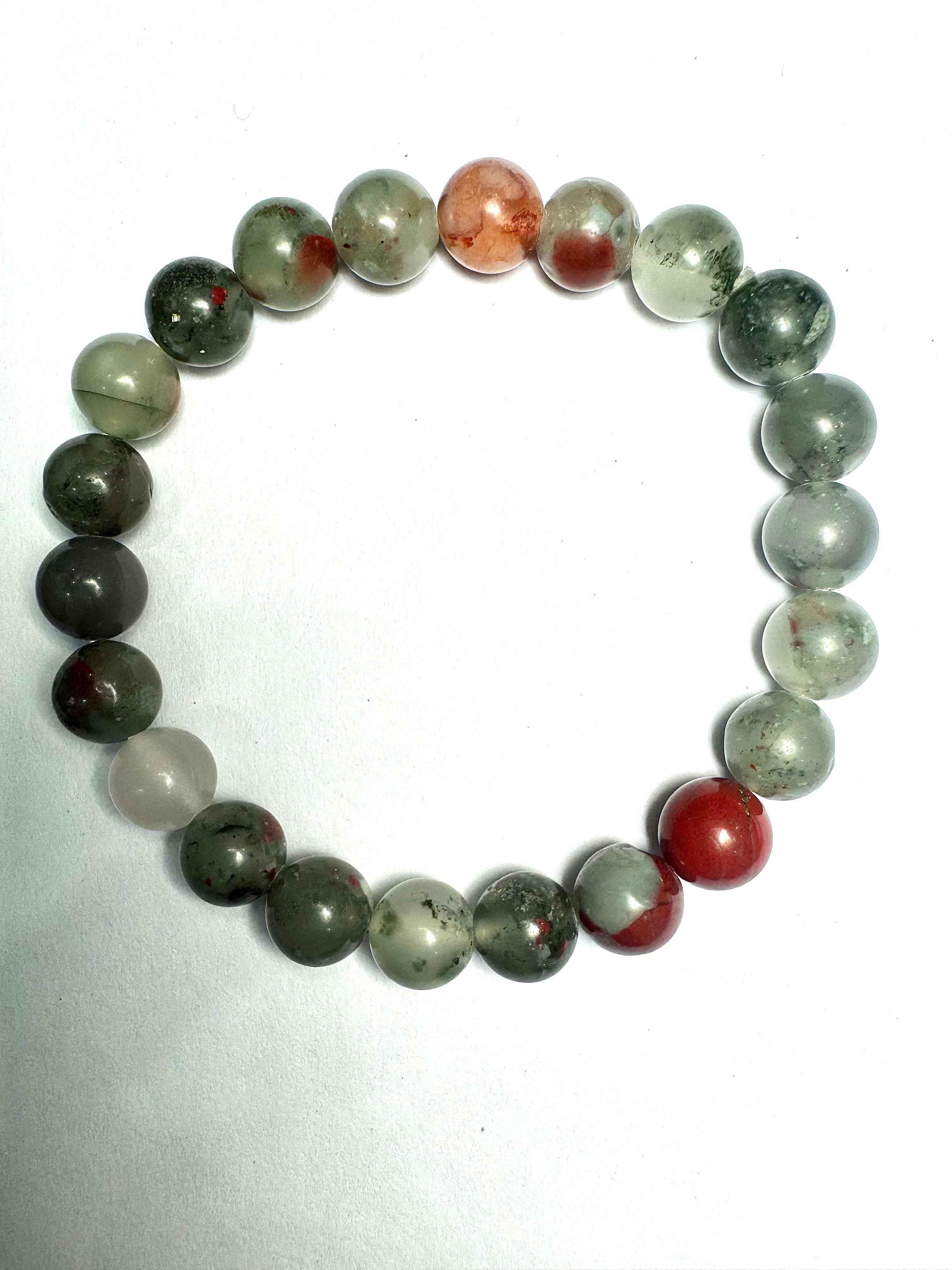 Natural Blood Stone Bracelet – Healing, Energy & Style