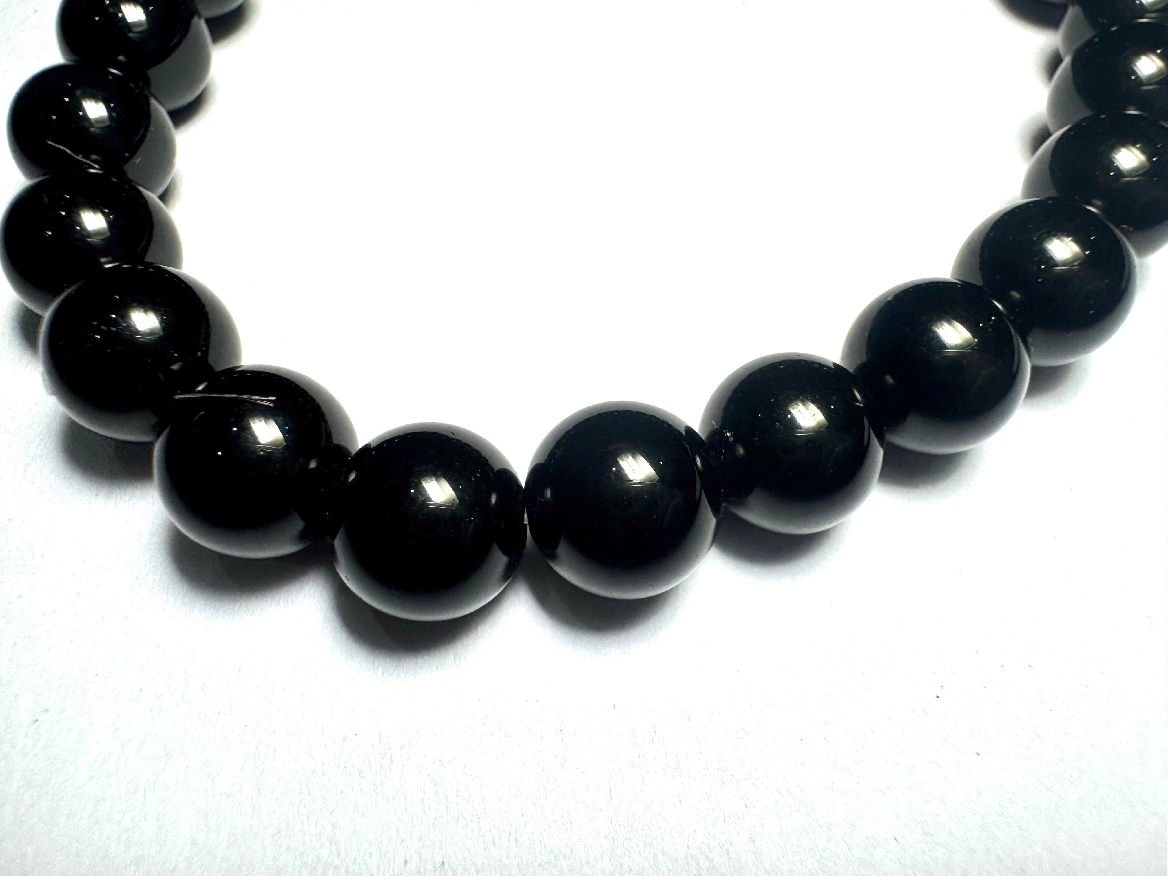 Natural Black Obsidien Bracelet – Healing, Energy & Style