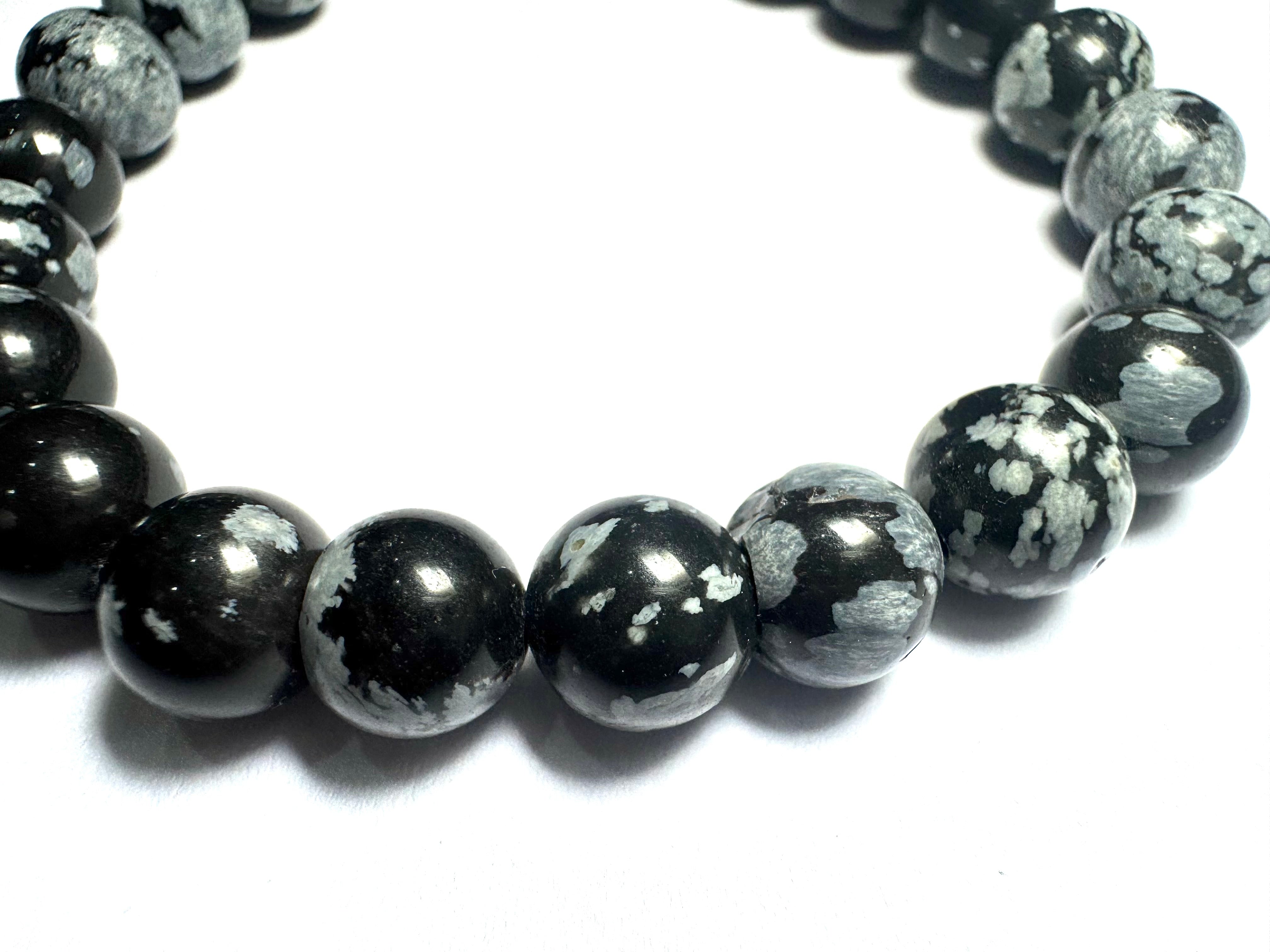 Natural Snowfall Jasper Bracelet – Healing, Energy & Style