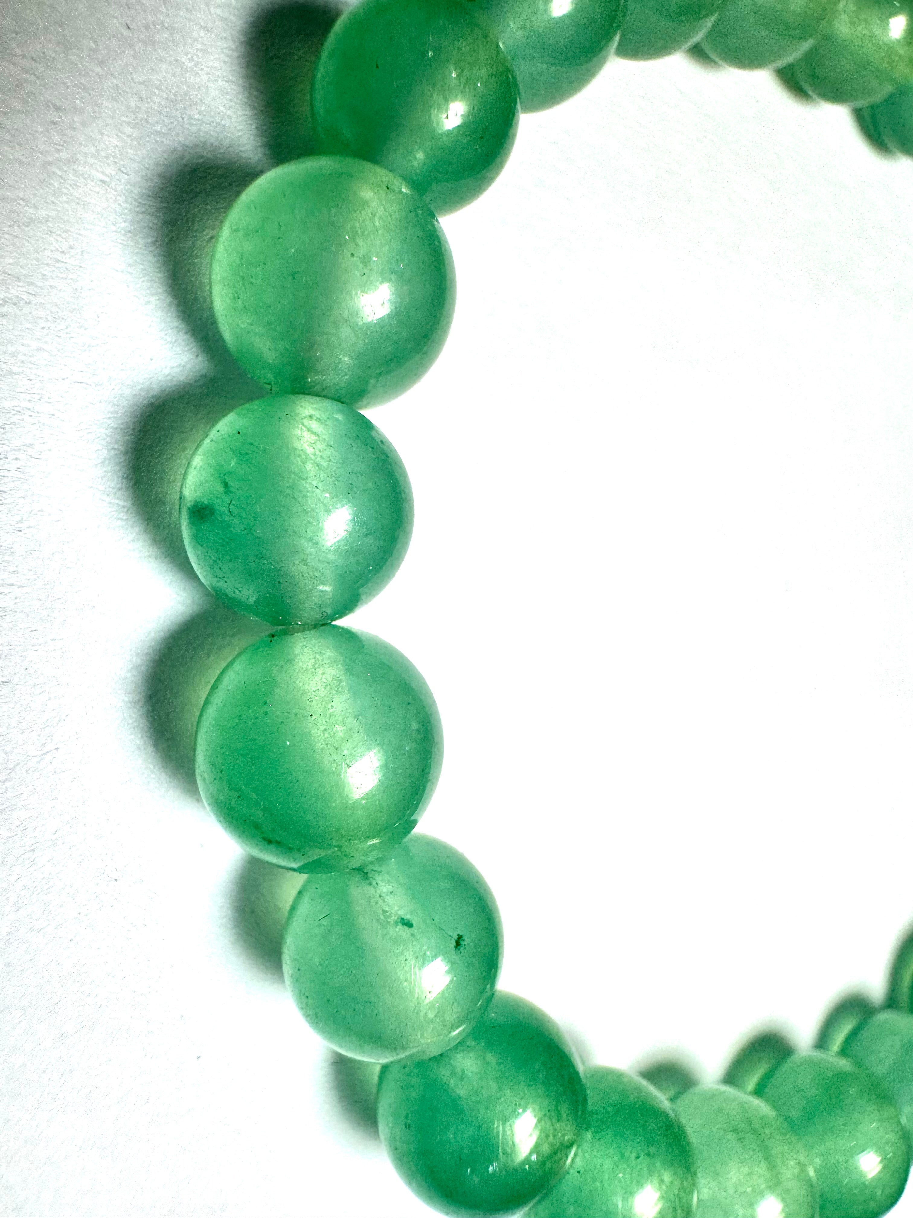 Natural Green Aventurine Bracelet – Healing, Energy & Style