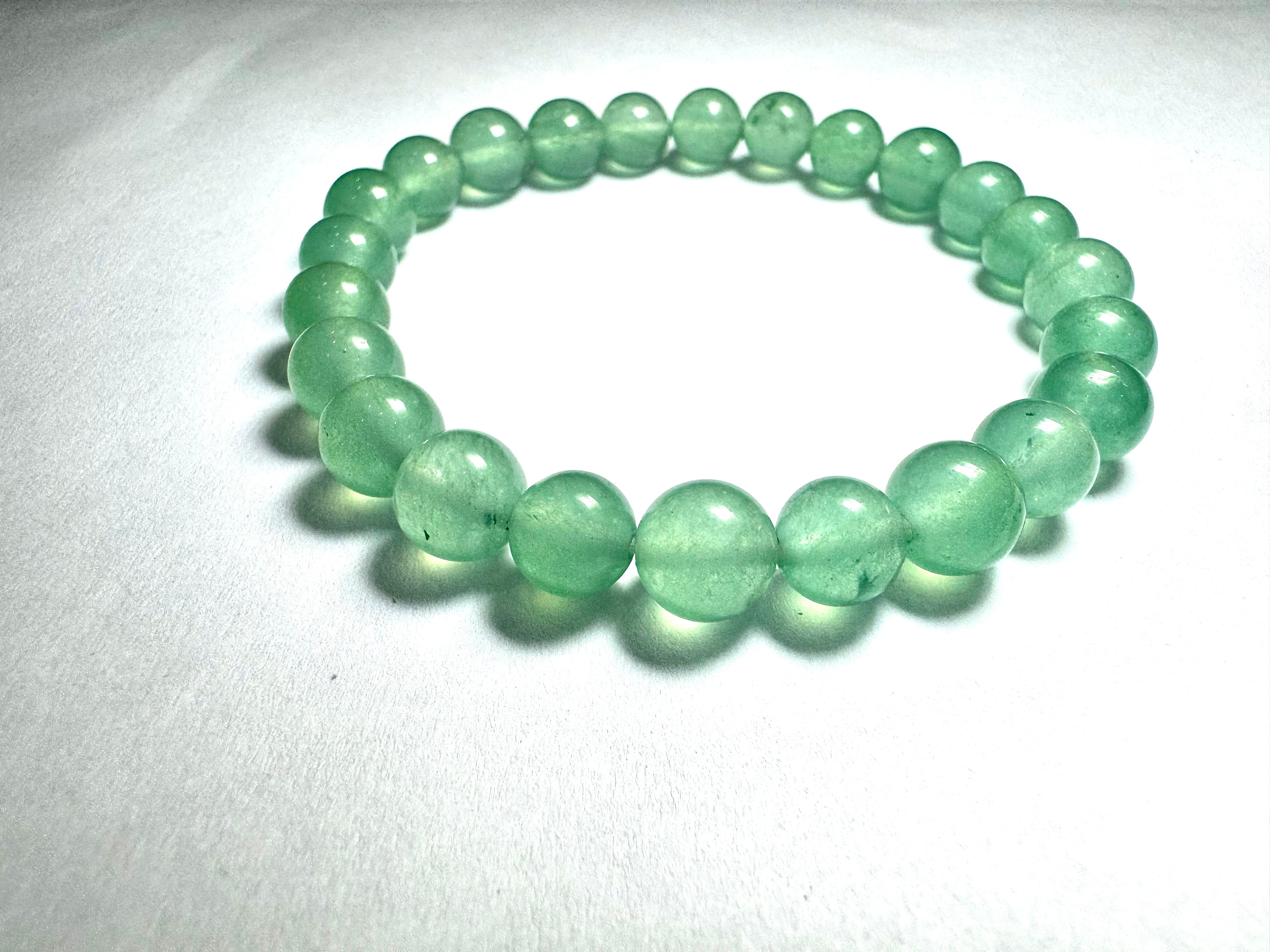 Natural Green Aventurine Bracelet – Healing, Energy & Style