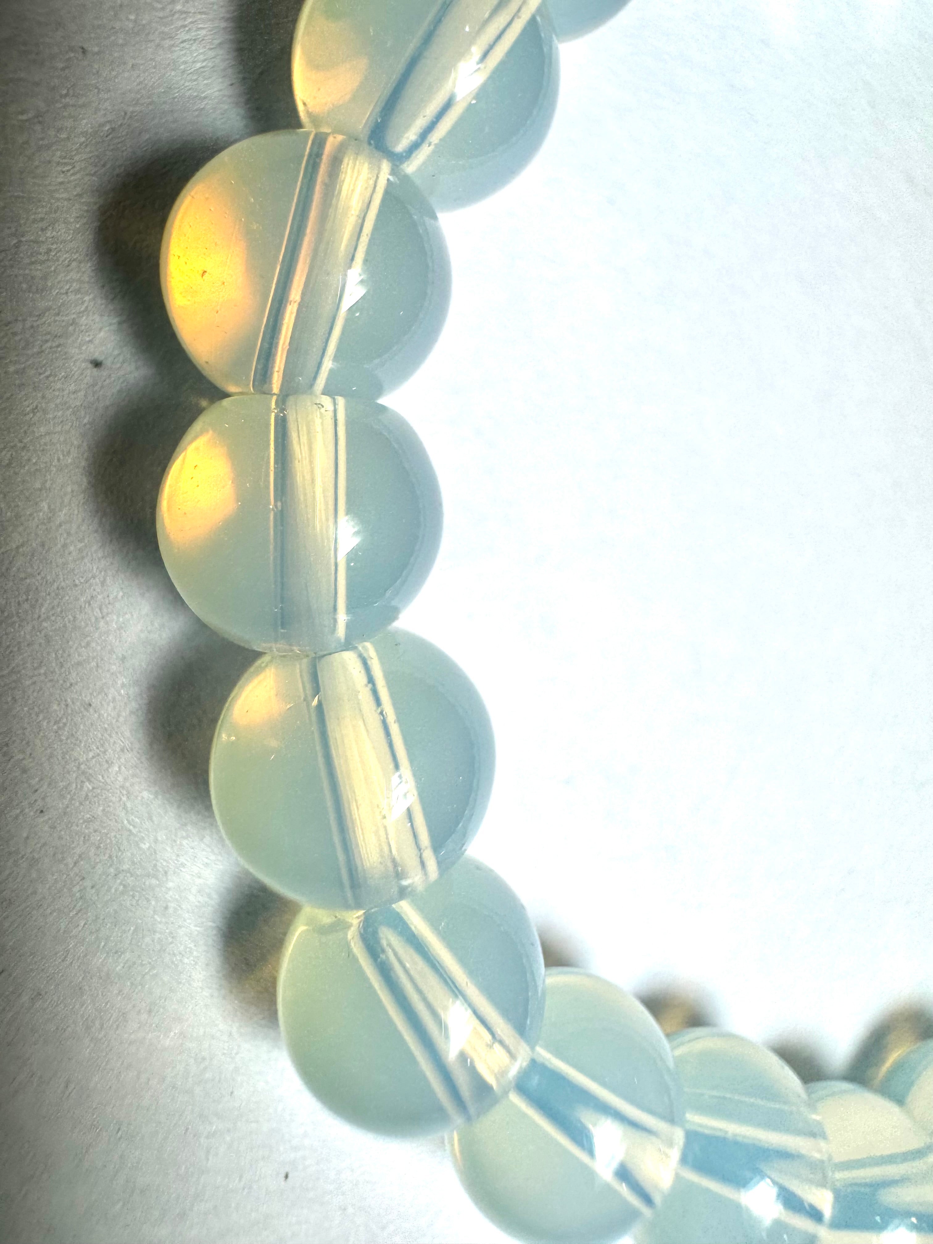 Natural White Opalite Bracelet – Healing, Energy & Style